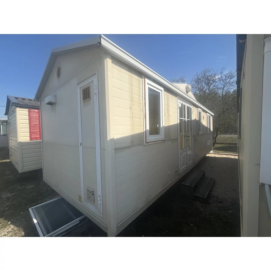Shelbox 8x3 méteres mobilház - Használt